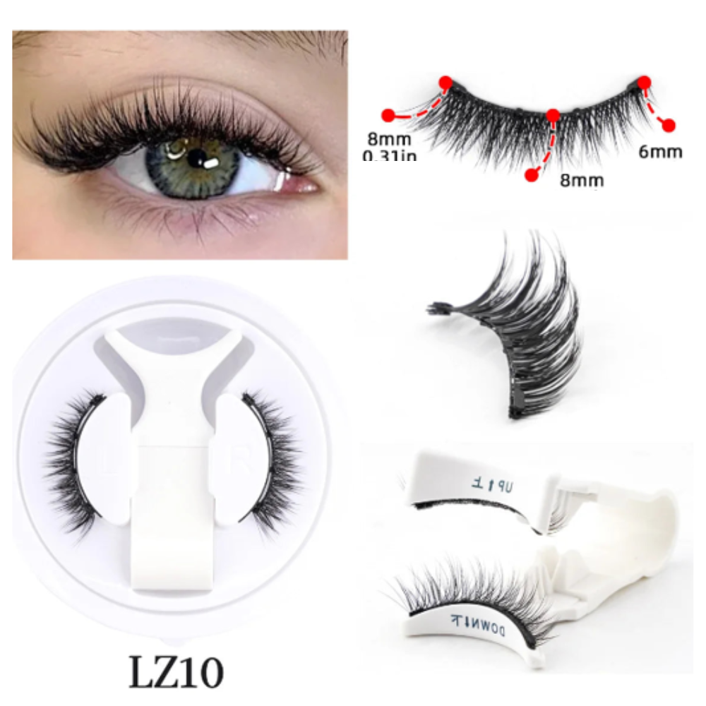 LashMagnet LZ10 – handgemachte magnetische Wimpern für glamourösen Ausdruck