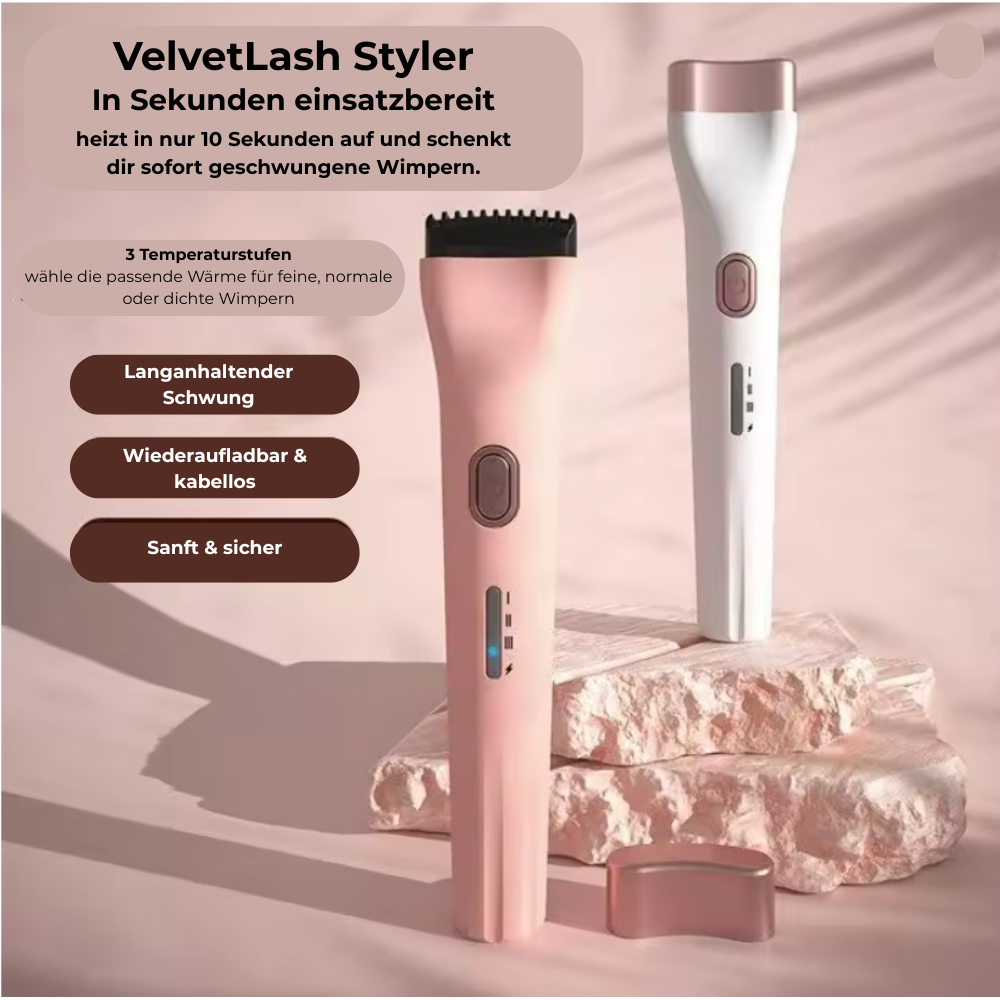 VelvetLash Styler | Elektrische beheizte Wimpernzange
