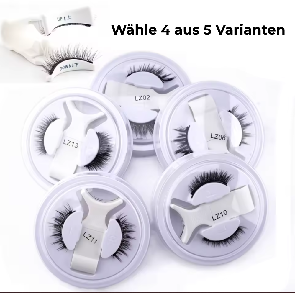 Magnetische Wimpern-Set mit Applikator – wiederverwendbare, handgemachte Wimpern