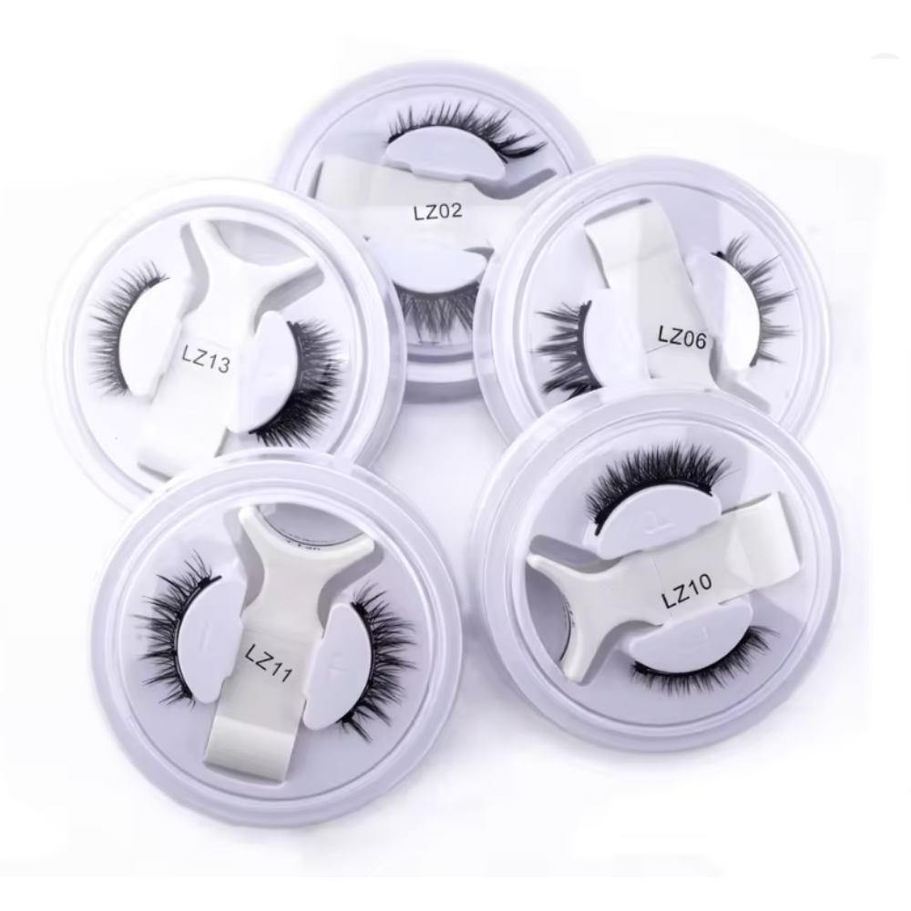 LashMagnet 4er-Bundle – handgemachte magnetische Wimpern in verschiedenen Styles