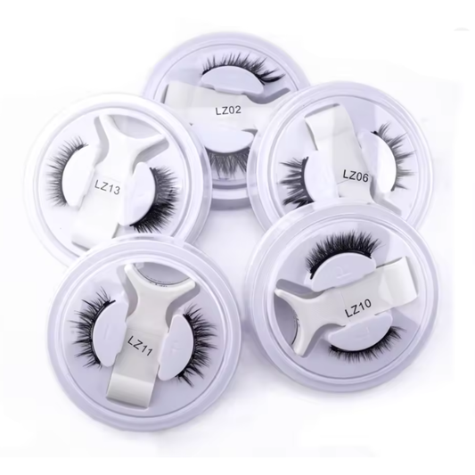 LashMagnet 4er-Bundle – handgemachte magnetische Wimpern in verschiedenen Styles