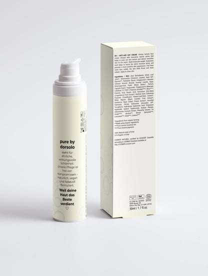 Anti-Age Tagescreme | Marine Hyaluronpflege mit luxuriöser Textur - 50 ml