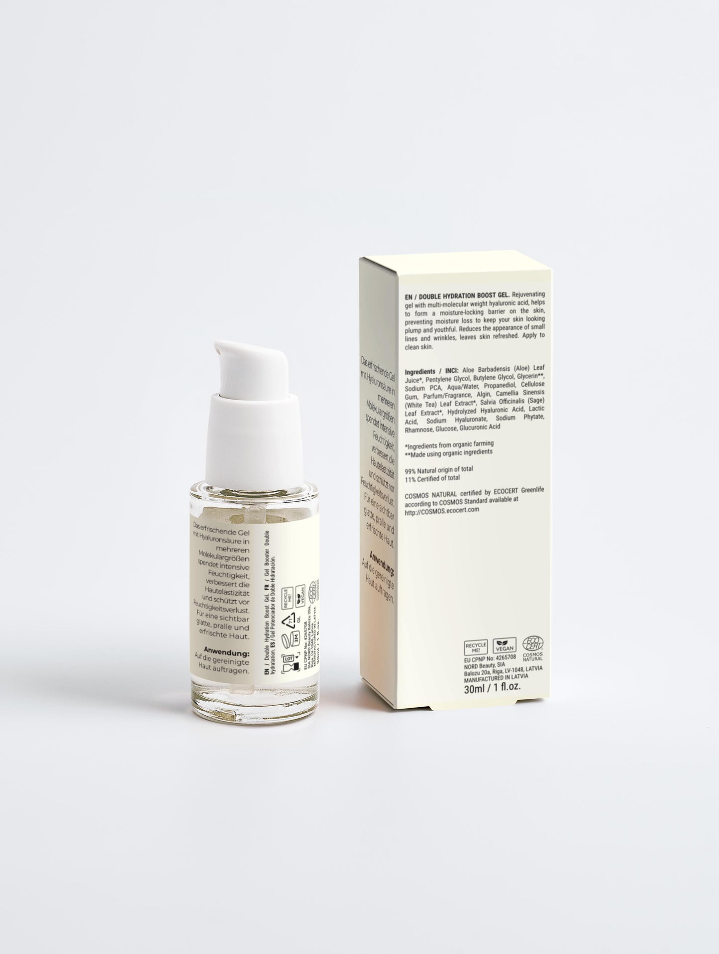 Doppeltes Hydration Boost Gel | pure by dorsolo