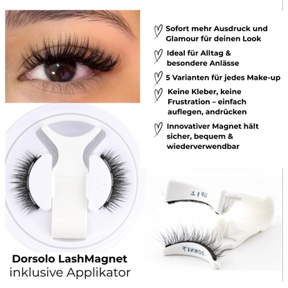 Magnetische Wimpern-Set mit Applikator – wiederverwendbare, handgemachte Wimpern
