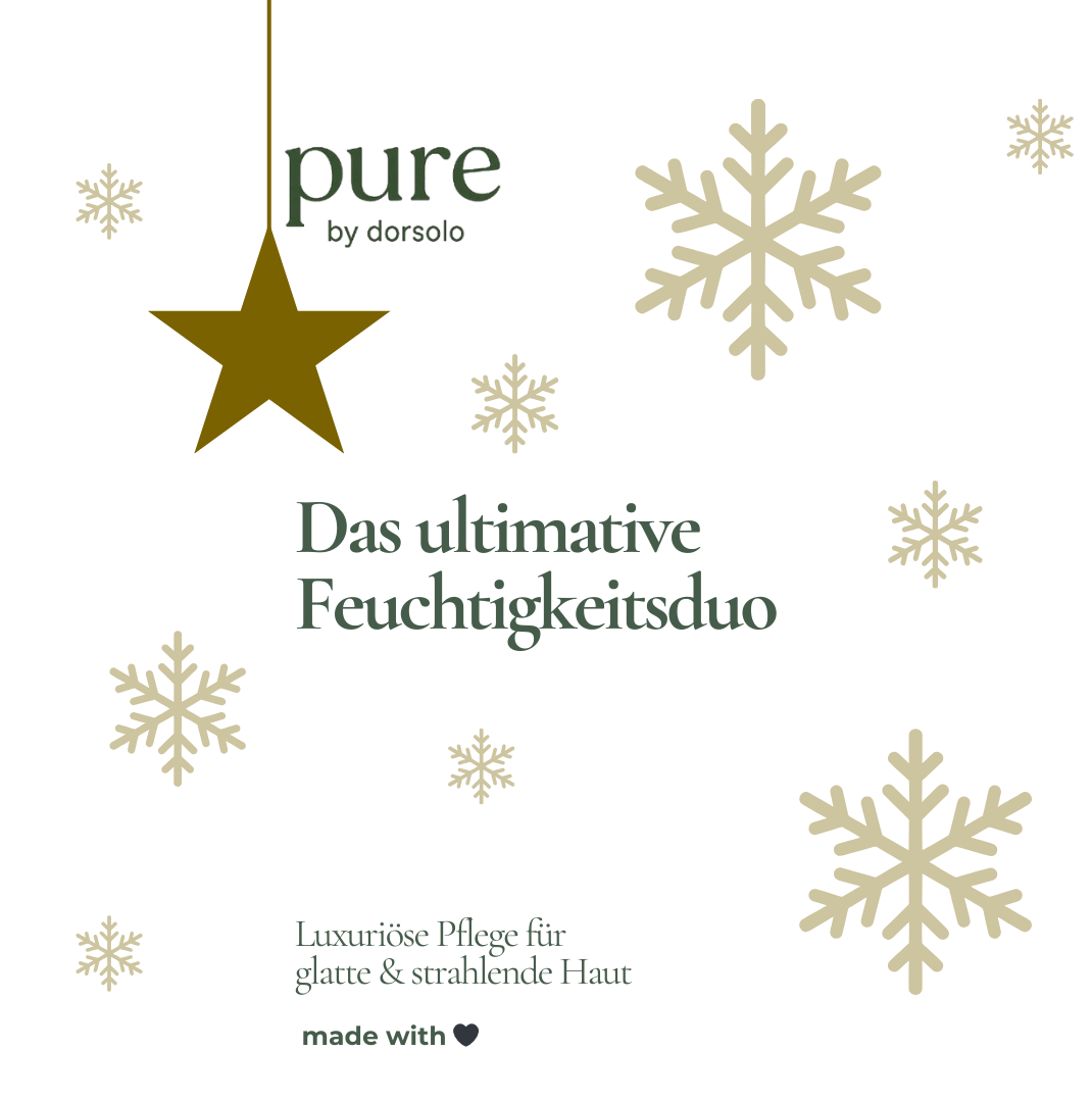 Feuchtigkeitsduo | Glow Edition Geschenkbox – pure by dorsolo