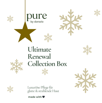 Ultimate Renewal Collection Box – deine luxuriöse 3-Step-Pflege für erneuerte, glatte & strahlende Haut