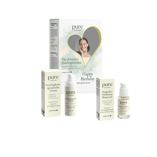 Feuchtigkeitsduo | Glow Edition Geschenkbox – pure by dorsolo