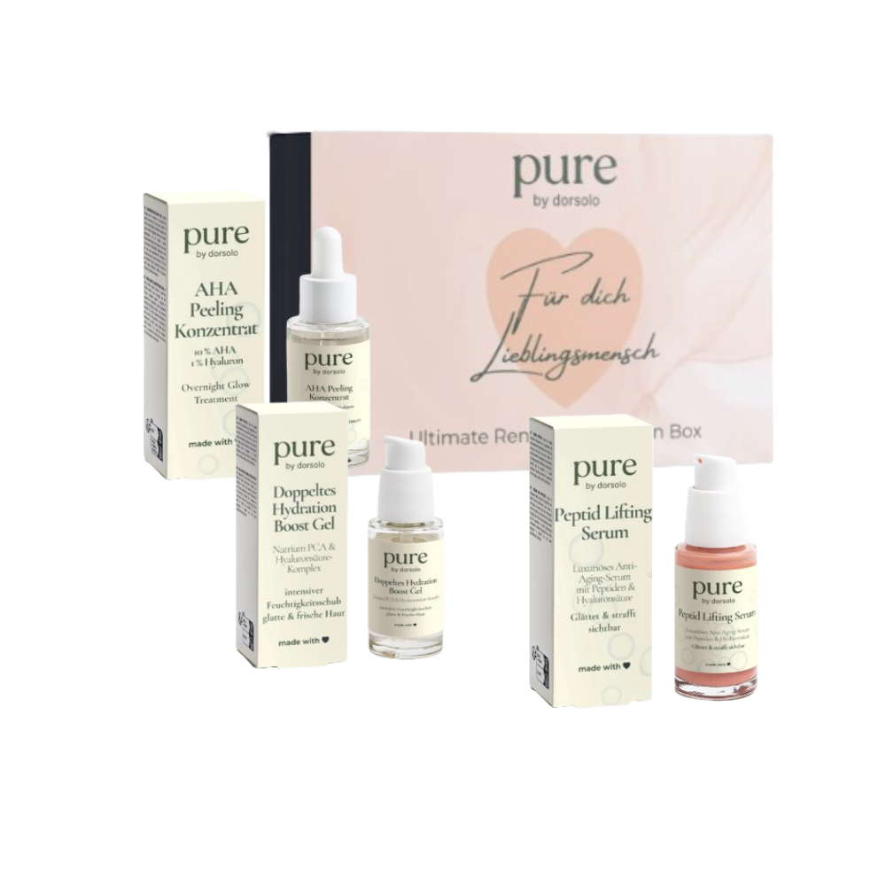 Ultimate Renewal Collection Box – deine luxuriöse 3-Step-Pflege für erneuerte, glatte & strahlende Haut