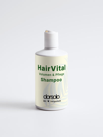 HairVital Volumen & Pflege | Shampoo mit natürlichen Inhaltsstoffen – 290 ml