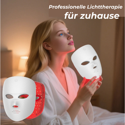 Foreverlily | 7-Farben LED Gesichtsmaske mit Lichttherapie – Anti-Aging & Hautverjüngung
