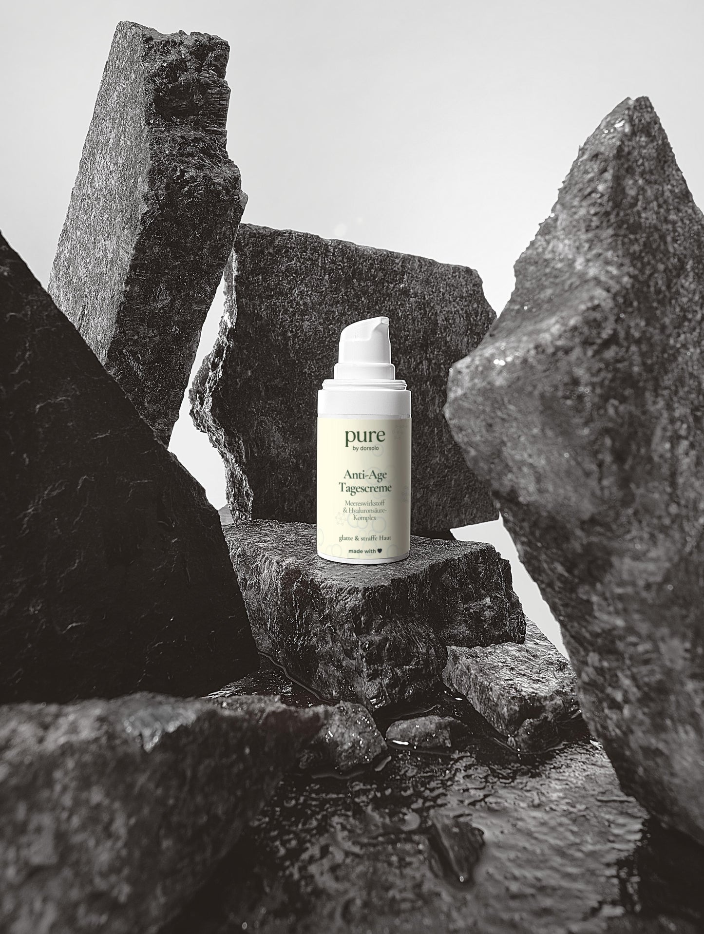 Anti-Age Tagescreme | Marine Hyaluronpflege mit luxuriöser Textur - 15 ml