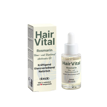HairVital Rosmarin | Stärkendes Haar- & Kopfhautöl