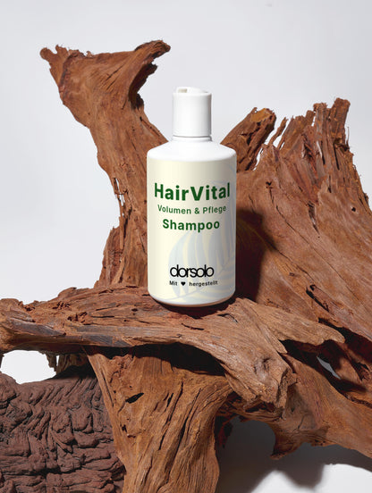 HairVital Volumen & Pflege | Shampoo mit natürlichen Inhaltsstoffen – 290 ml