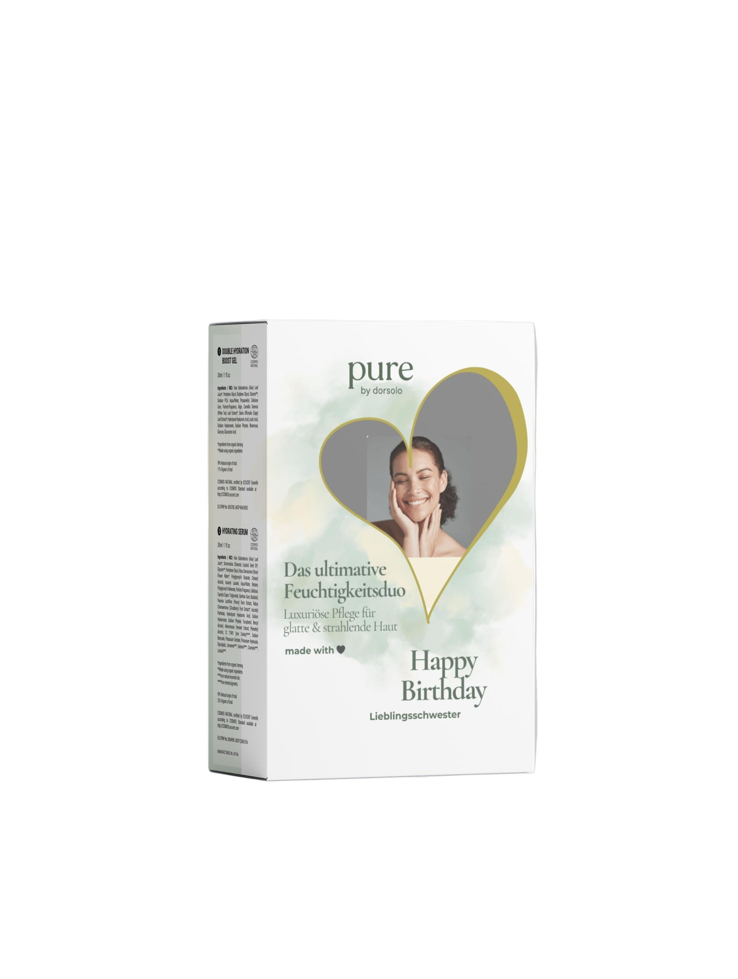 Feuchtigkeitsduo | Glow Edition Geschenkbox – pure by dorsolo