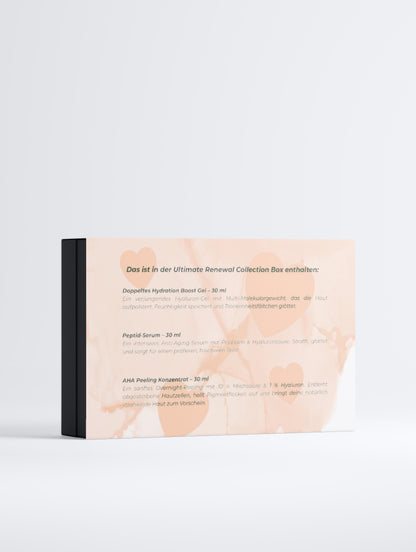 Ultimate Renewal Collection Box – deine luxuriöse 3-Step-Pflege für erneuerte, glatte & strahlende Haut